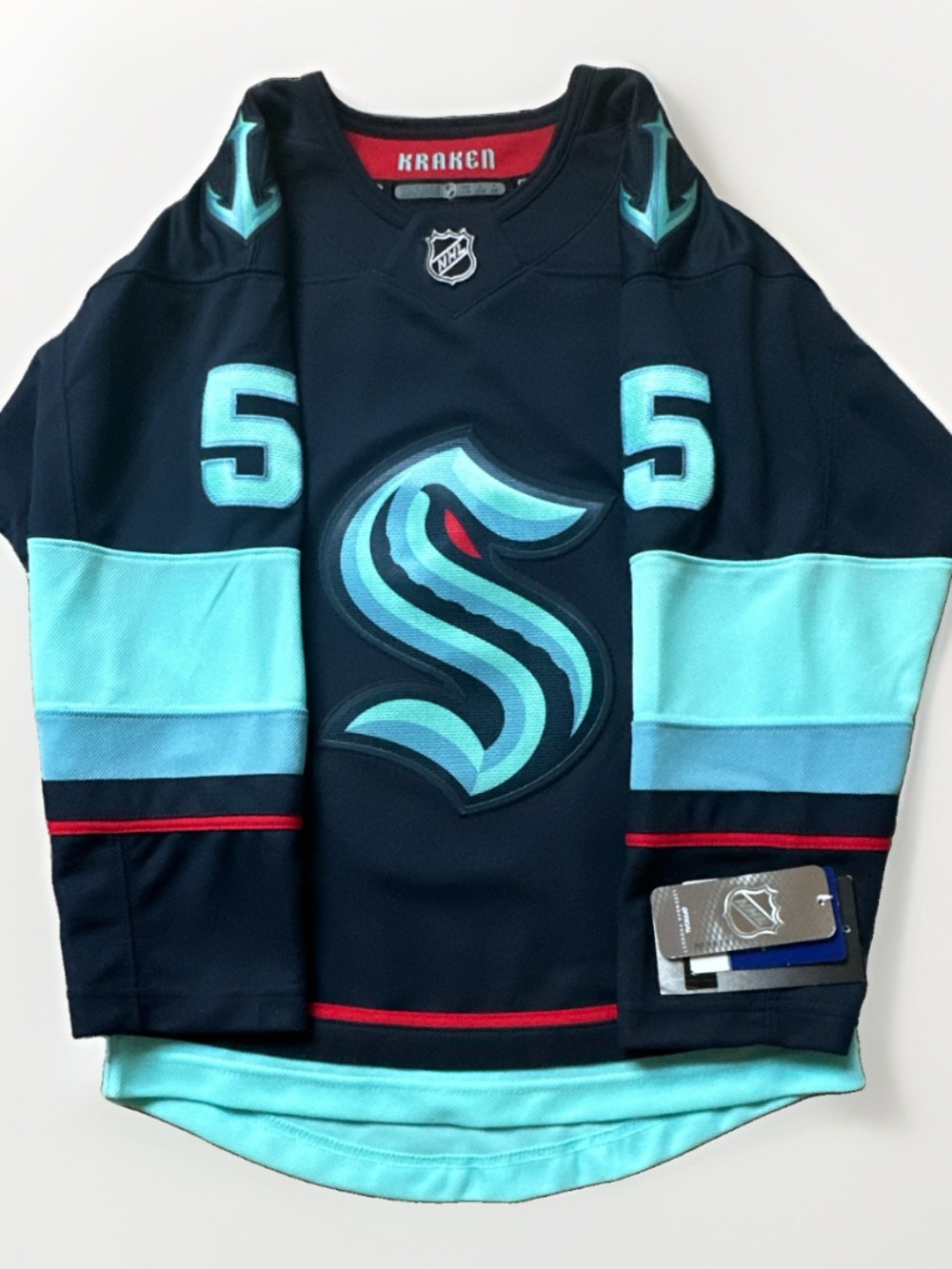 Seattle Kraken Mark Giordano #5 NHL Hockey Jersey Youth S/M NWT